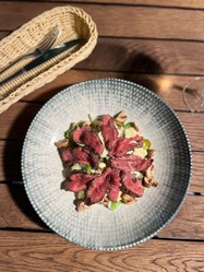 Салат с росбифом